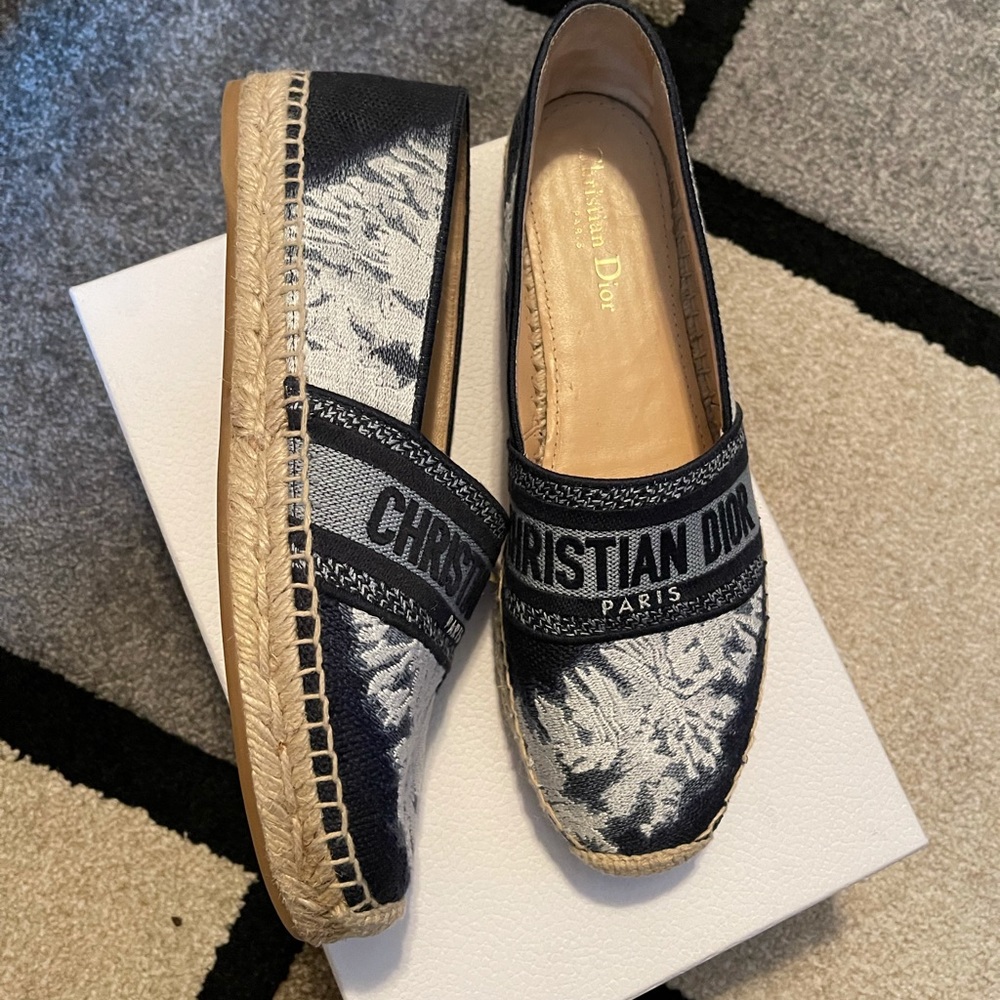 Dior Blue  Granville Espadrille size 41